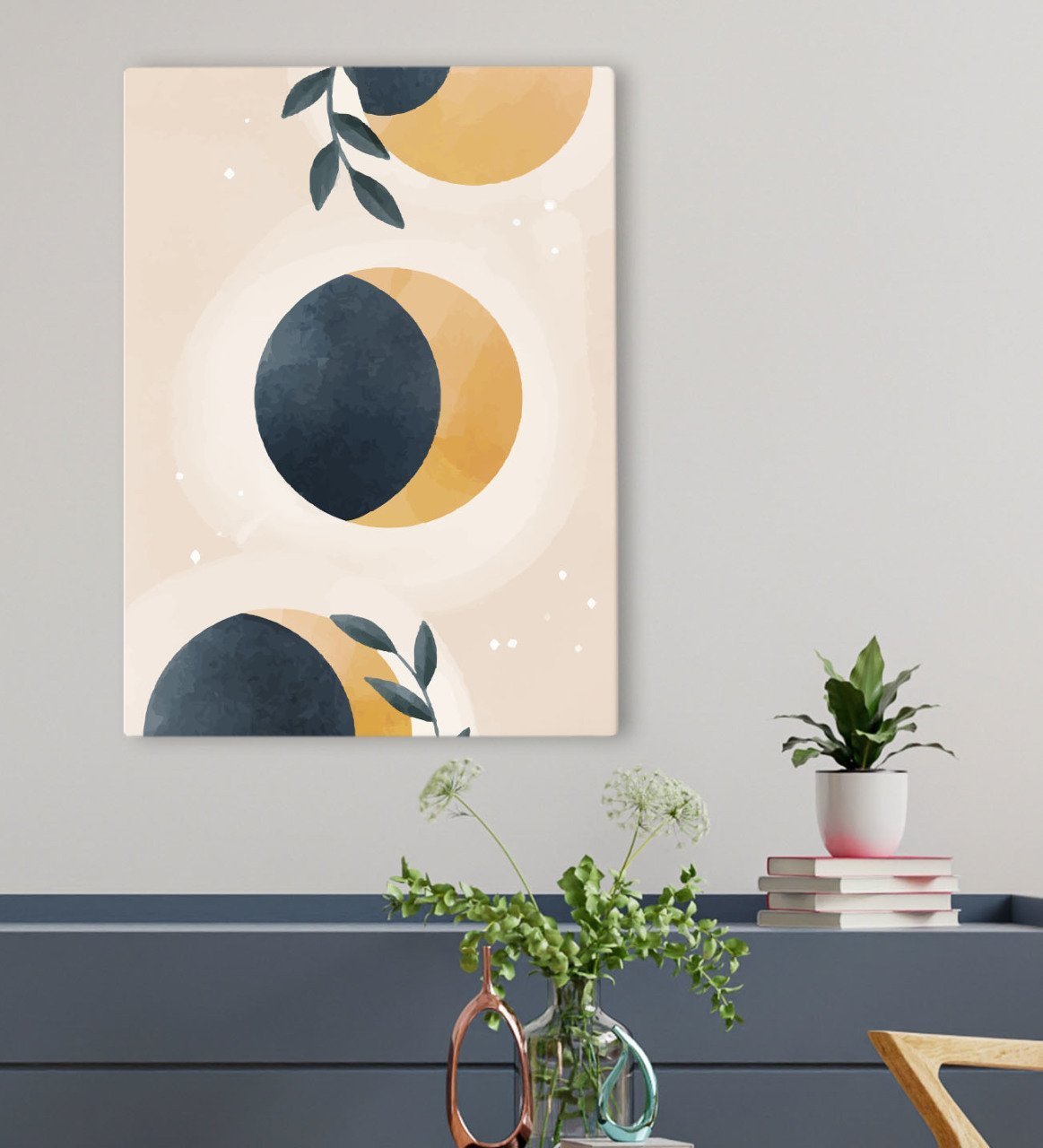 BK Gift Otel Odası Konseptli Kanvas Tablo 50x70cm-94