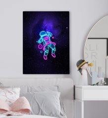 BK Gift Yatak Odası Konseptli Kanvas Tablo 50x70cm-22