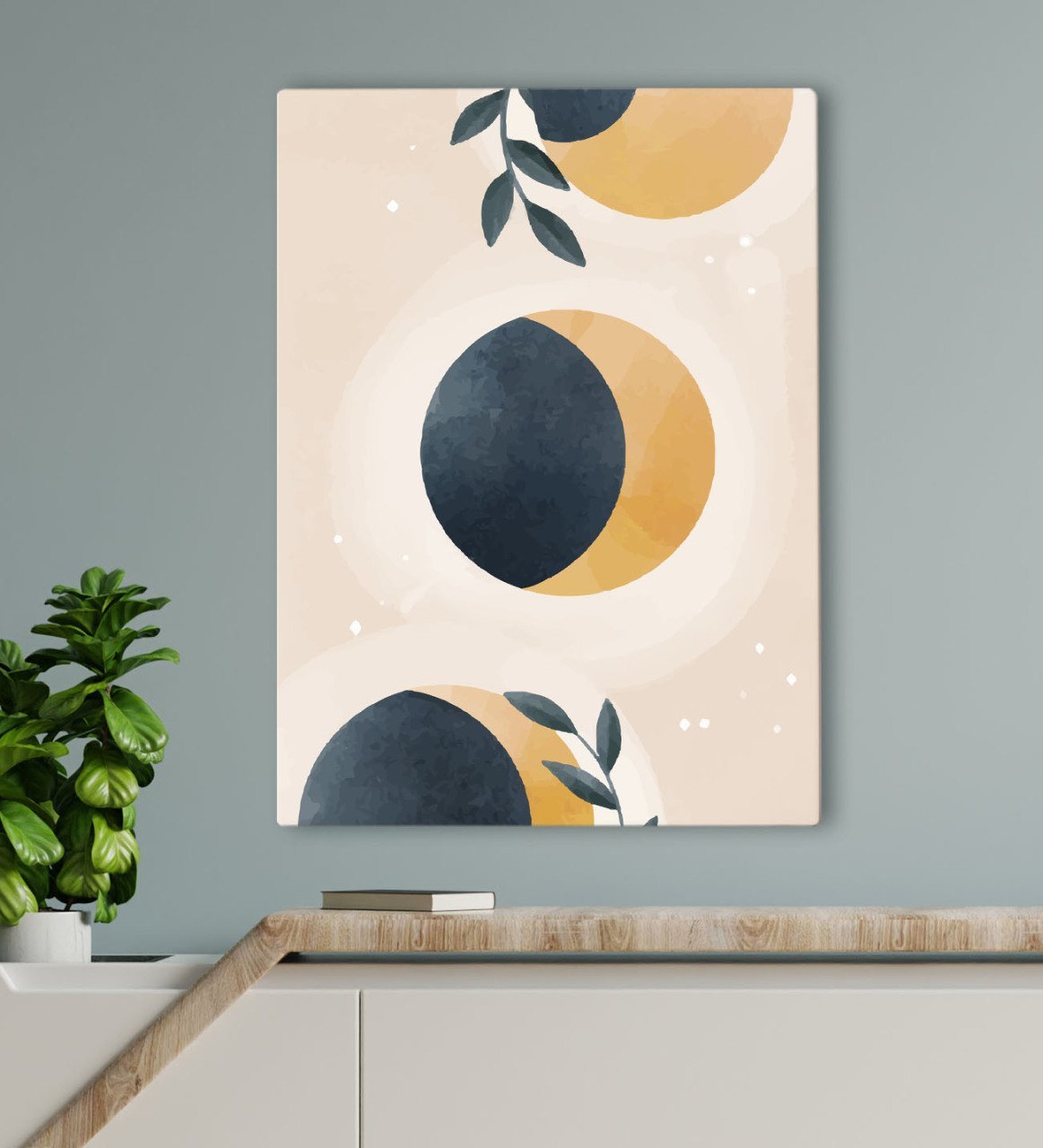 BK Gift Otel Odası Konseptli Kanvas Tablo 70x100cm-94