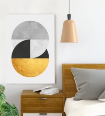 BK Gift Yatak Odası Konseptli Kanvas Tablo 70x100cm-21