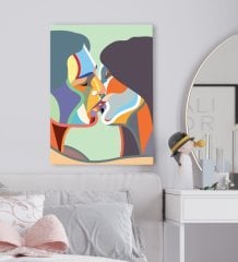 BK Gift Yatak Odası Konseptli Kanvas Tablo 50x70cm-20