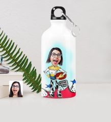 Kişiye Özel Bayan Toy Story Karikatürlü Metal Suluk (500 ml.)
