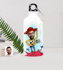 Kişiye Özel Bay Toy Story Karikatürlü Metal Suluk (500 ml.)