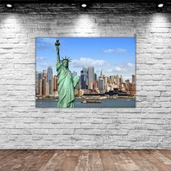 BK Home New York Manzara Kanvas Tablo 50x70cm-1