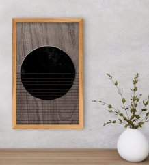 BK Home Modern Art Dekoratif Retro Ahşap Tablo-2