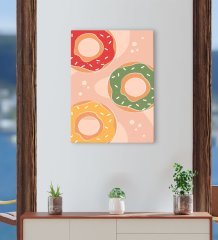 BK Gift Cafe & Bar & Restaurant Konseptli Kanvas Tablo 30x50cm-88