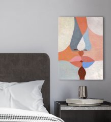 BK Gift Yatak Odası Konseptli Kanvas Tablo 30x50cm-19