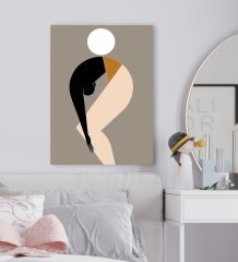 BK Gift Yatak Odası Konseptli Kanvas Tablo 50x70cm-18