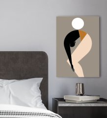 BK Gift Yatak Odası Konseptli Kanvas Tablo 30x50cm-18
