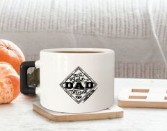 BK Gift Kişiye Özel İsimli Siyah Kulplu Çay & Kahve Fincanı-8, Arkadaşa Hediye, Sevgiliye Hediye