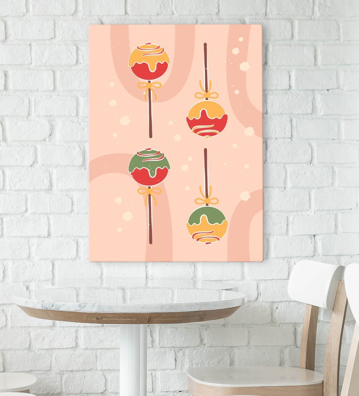 BK Gift Cafe & Bar & Restaurant Konseptli Kanvas Tablo 70x100cm-86