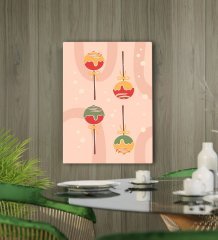 BK Gift Cafe & Bar & Restaurant Konseptli Kanvas Tablo 50x70cm-86