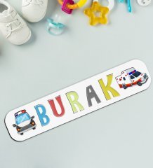 BK Toys Çocuklara Özel İsimli Ahşap Eğitici Yapboz Puzzle-1