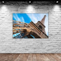 BK Home Eyfel Kulesi Manzara Kanvas Tablo 50x70cm-1