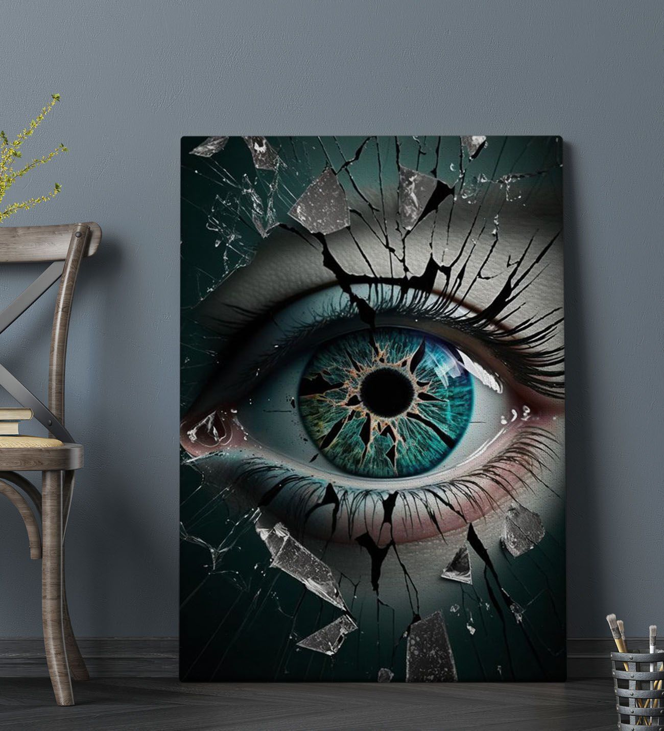 BK Gift Fantastic Tasarımlı Kanvas Tablo-50 30x50cm Ev Dekorasyonu, Ev Hediyesi