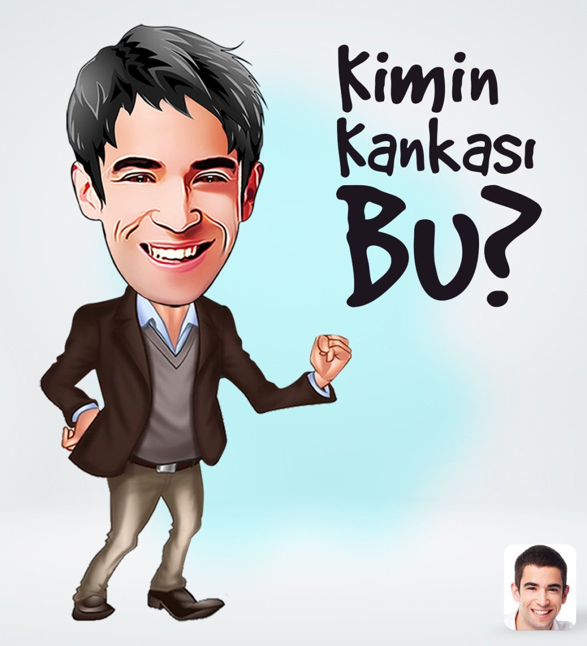 Kişiye Özel Erkek Kimin Kankası Bu Tasarımlı Dijital Karikatür-1