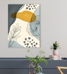 BK Gift Otel Odası Konseptli Kanvas Tablo 50x70cm-87