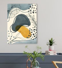 BK Gift Otel Odası Konseptli Kanvas Tablo 50x70cm-85
