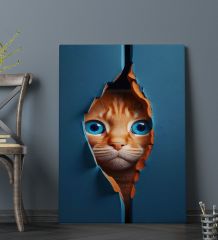 BK Gift Fantastic Tasarımlı Kanvas Tablo-47 30x50cm Ev Dekorasyonu, Ev Hediyesi