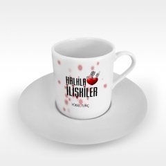 Kişiye Özel Mesleki Halkla İlişkiler Türk Kahvesi Fincanı
