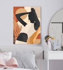 BK Gift Yatak Odası Konseptli Kanvas Tablo 50x70cm-11