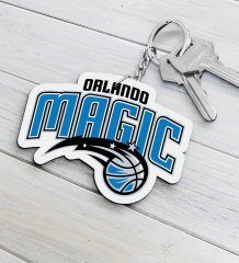 NBA Orlando Magic Ahşap Anahtarlık