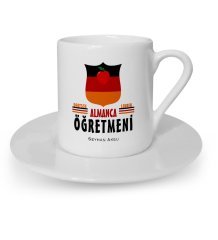 Kişiye Özel Almanca Öğretmeni Türk Kahvesi Fincanı