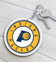 NBA Indiana Pacers Ahşap Anahtarlık