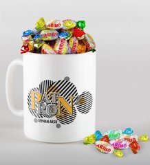 Kişiye Özel Patron Kupa ve Haribo Şeker Hediye Seti-12