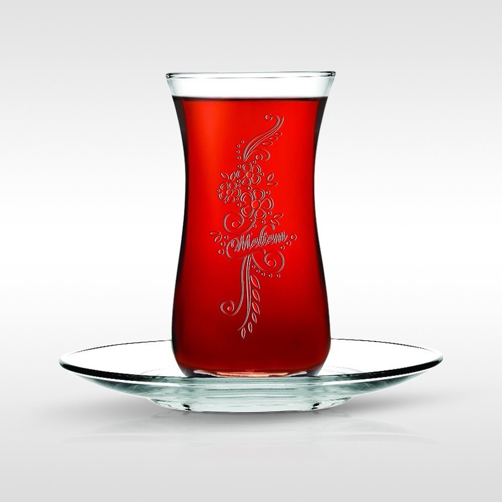 Kişiye Özel Fit Çay Seti 6'lı