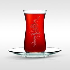 Kişiye Özel Fit Çay Seti 6'lı