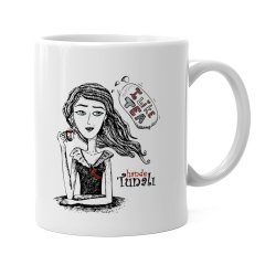 Kişiye Özel I Like Tea Beyaz Kupa Bardak - 1