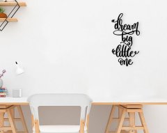 BK Home Dream Ahşap Duvar Yazısı