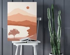 BK Home Sun Rise Tasarımlı Kanvas Tablo 50x70cm-2