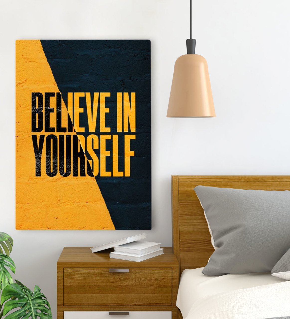 BK Gift Yatak Odası Konseptli Kanvas Tablo 70x100cm-8