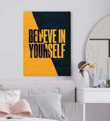 BK Gift Yatak Odası Konseptli Kanvas Tablo 50x70cm-8