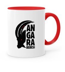 Kişiye Özel Angara Bebesi Kırmızı Kupa Bardak - 3