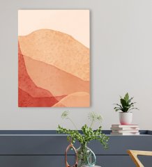 BK Gift Otel Odası Konseptli Kanvas Tablo 50x70cm-78