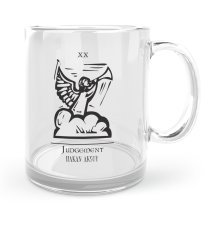 Kişiye Özel Tarot Judgement (Sağduyu) Cam Kupa Bardak