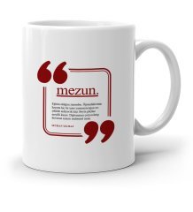 Kişiye Özel Mezun Beyaz Kupa Bardak - 3-2