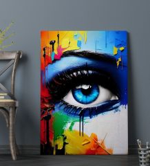 BK Gift Fantastic Tasarımlı Kanvas Tablo-40 70x100cm Ev Dekorasyonu, Ev Hediyesi