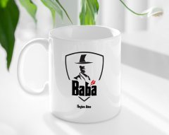 Kişiye Özel Babalar Günü Hediyesi Baba Godfather Tasarımlı Kupa Bardak-15