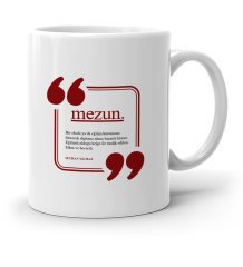 Kişiye Özel Mezun Beyaz Kupa Bardak - 3
