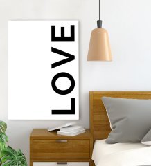 BK Gift Yatak Odası Konseptli Kanvas Tablo 70x100cm-3