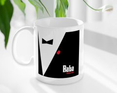 Kişiye Özel Babalar Günü Hediyesi Baba Godfather Tasarımlı Kupa Bardak-10