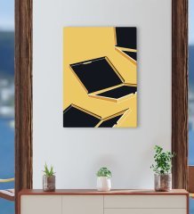 BK Gift Cafe & Bar & Restaurant Konseptli Kanvas Tablo 30x50cm-72