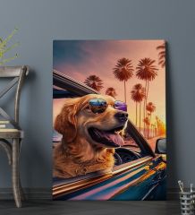 BK Gift Fantastic Tasarımlı Kanvas Tablo-37 70x100cm Ev Dekorasyonu, Ev Hediyesi