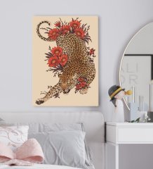 BK Gift Yatak Odası Konseptli Kanvas Tablo 50x70cm-2