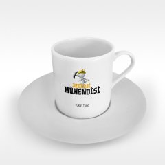 Kişiye Özel Mesleki Jeoloji Mühendisi Türk Kahvesi Fincanı - 1