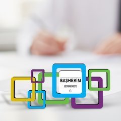 Kişiye Özel Mesleki Başhekim Ahşap Masa İsimliği (Model J1)